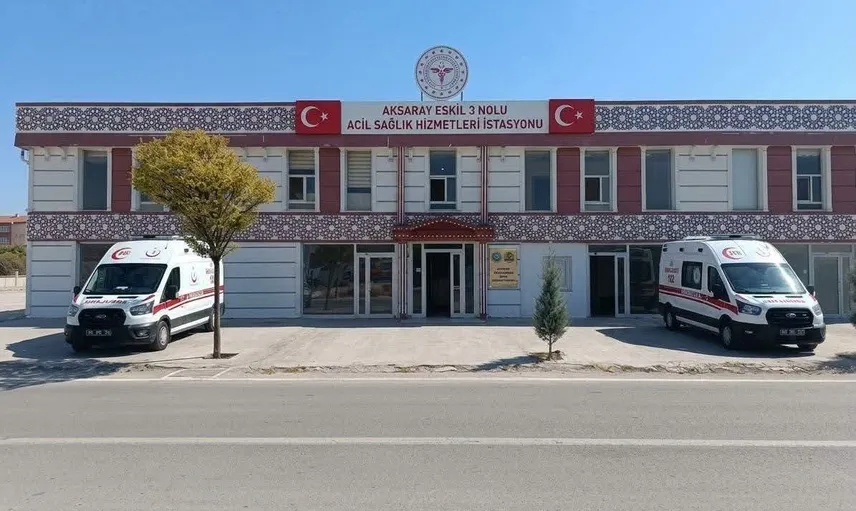 Eskil'de 112 acil sağlık istasyonu hizmete girdi