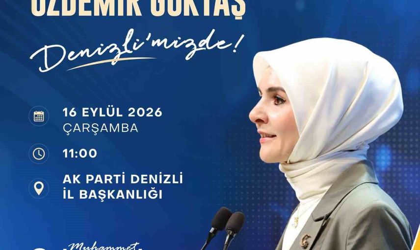 Bakan Göktaş Denizli'de evlilik kredisinden yararlanan çiftin nikahını kıyacak