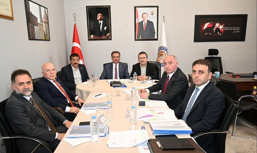 Yönetim vekillerle buluştu: Erzurum II. OSB'de yatırım ve altyapı önceliği