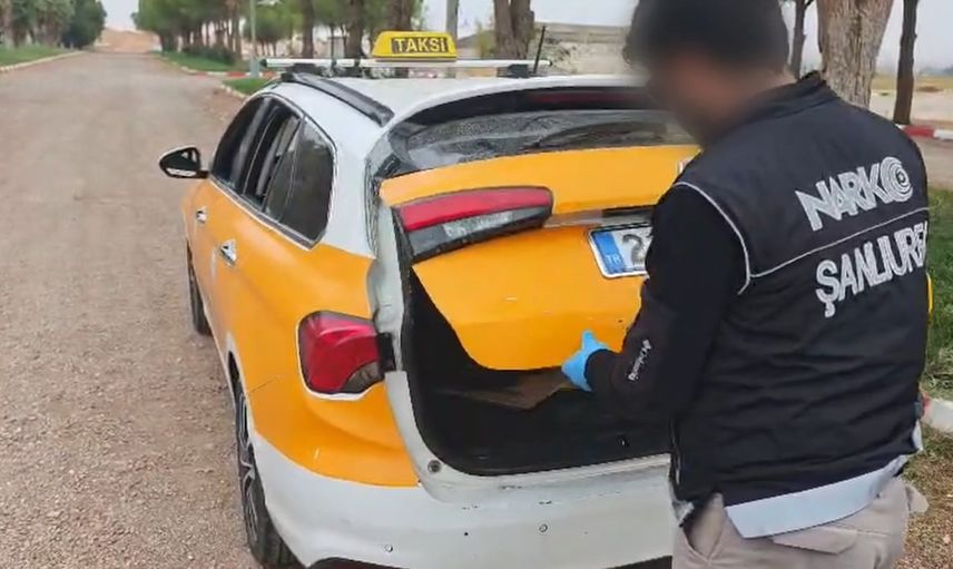 Ticari takside skunk yakalandı: 2 kilo 100 gramla şüpheli tutuklandı