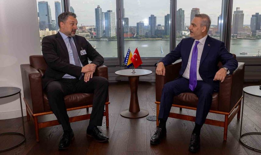 Fidan New York'ta Konaković ile bölgesel ve ikili gündemi görüştü