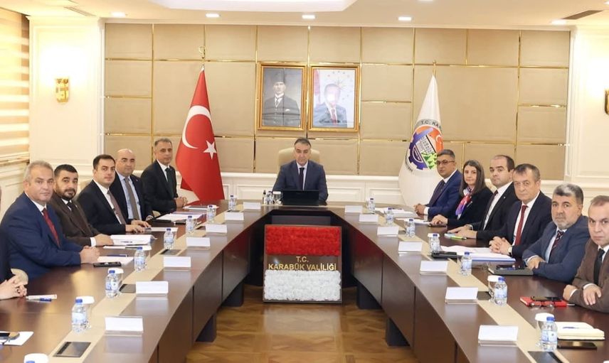 Karabük'te köy altyapısına odaklanan KÖYDES tahsisat komisyonu toplantısı