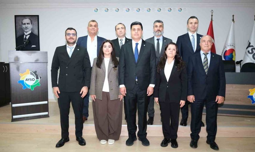 Gökhan Maraş yeniden başkan: aydın sanayi odası yeni kadrosunu belirledi