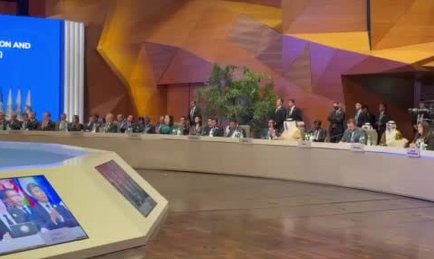 Fidan, CICA zirvesinde Herzog konuşurken salonu terk etti