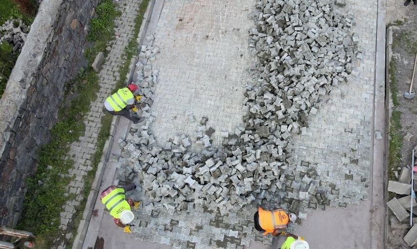 Sokaklar taşla buluşuyor: Ardahan'da mahalle yollarına yeni düzenleme