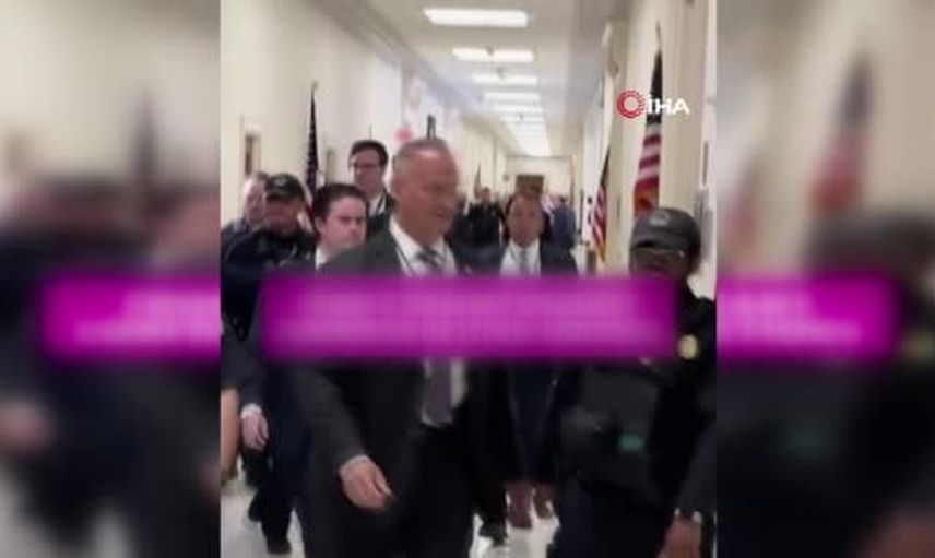 Bessent kongre oturumunda İran ve Küba yaptırımları nedeniyle protesto edildi