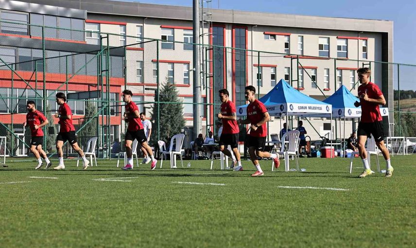 Çorum FK Beşiktaş sınavı öncesi performans ölçümlerine ağırlık verdi