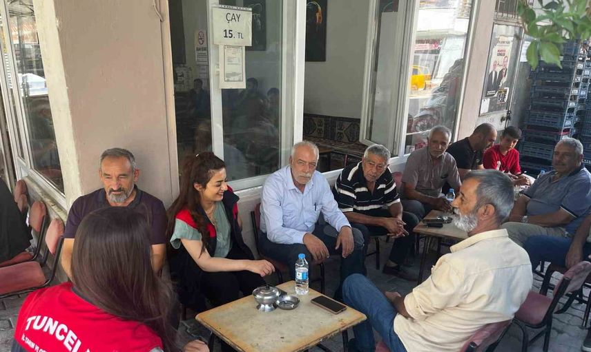 Çemişgezek'te cuma buluşmaları: üreticilere sahada rehberlik
