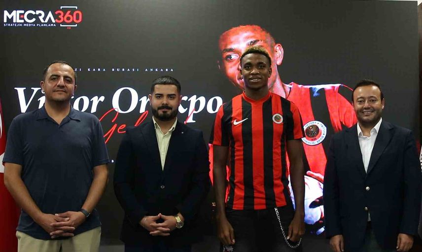 Gençlerbirliği'ne genç forvet takviyesi: Victor Orakpo kiralık olarak katıldı