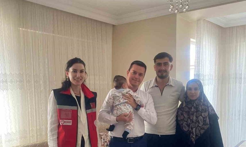 Çerkezköy'de Aile ve Gençlik Fonu desteğiyle yeni yuva kuruldu