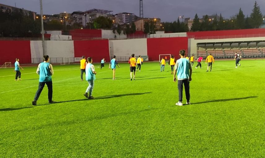 Koruma altındaki çocuklara yönelik futbol etkinliği Şırnak'ta moral verdi
