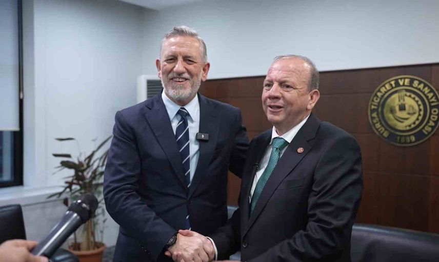 Burkay'dan Matlı'ya tebrik: BTSO'da yeni dönemde birlik ve büyüme vurgusu