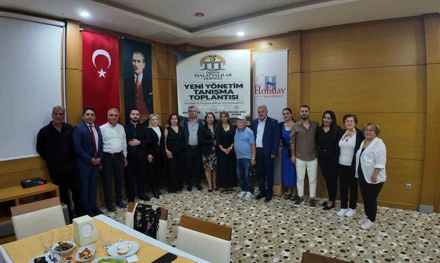 Didim’de Malatyalılar yeni yönetimle projelere başladı