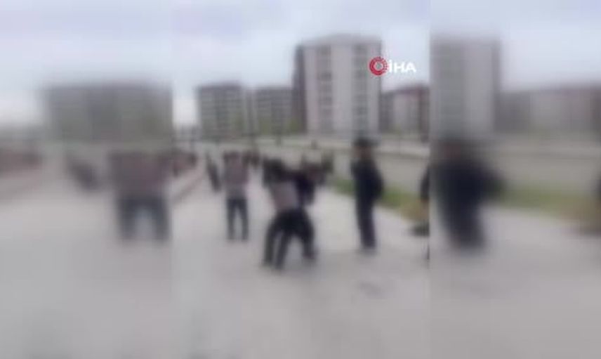 Saraycık'ta okul çıkışı tartışma kavgaya dönüştü