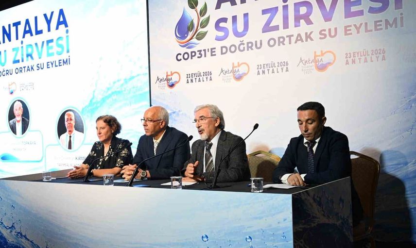 Antalya su geleceği için ortak akıl ve ölçü temelli eylem planı oluşturuyor