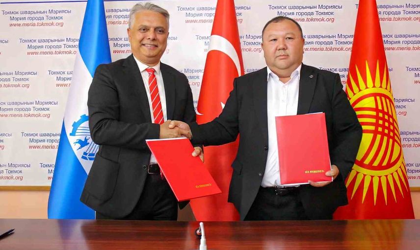 Muratpaşa'dan Tokmok'a yeni kardeşlik köprüsü