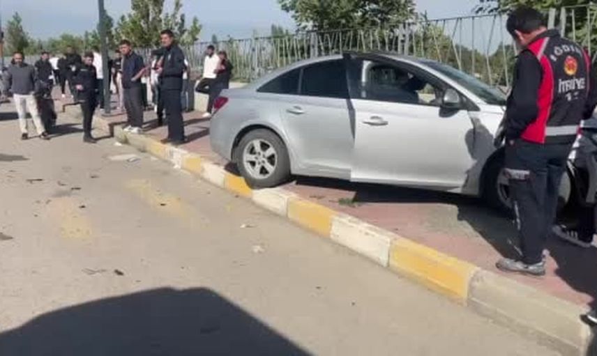 Iğdır'da Millet Bahçesi civarında sıkışma sonucu kaza: iki sürücü hafif yaralandı