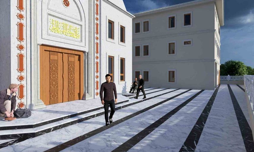Nurtepe'ye çok amaçlı merkez: cami, kurs ve sosyal alanları bir arada sunan proje temeli atıldı