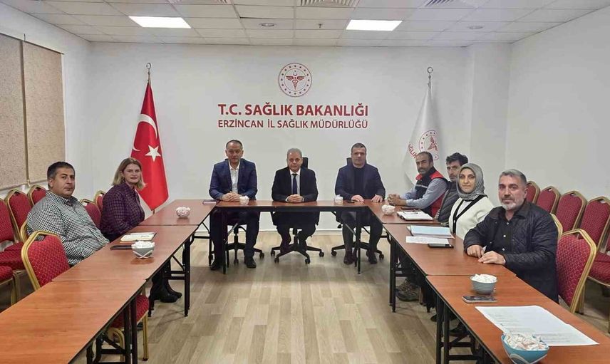 Erzincan'da sağlık çalışanlarının güvenliğine yönelik adımlar masaya yatırıldı