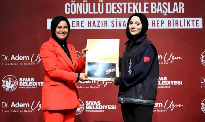 Sivas’ta gönüllülerden afetlere hazırlık seferberliği