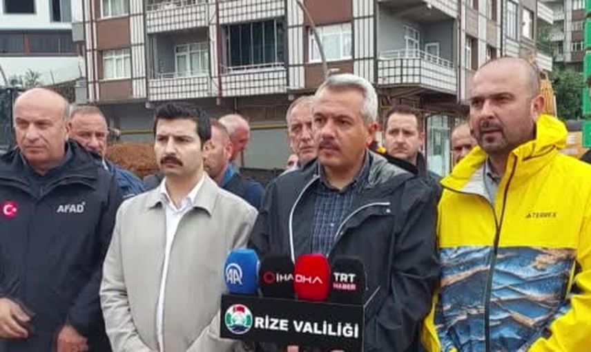 Rize'de sel felaketi sonrası validen uargı: bu yılın en büyük afetini yaşıyoruz