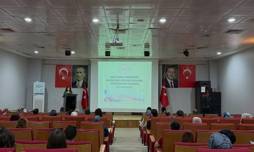 Rehber öğretmenler bağımlılık riskini erkenden yakalamak için eğitildi