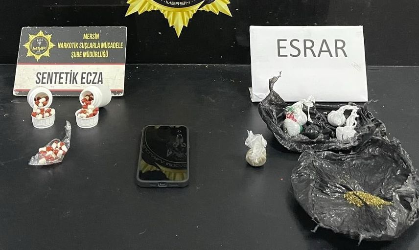 Mersin'de uyuşturucu operasyonunda bir tutuklama