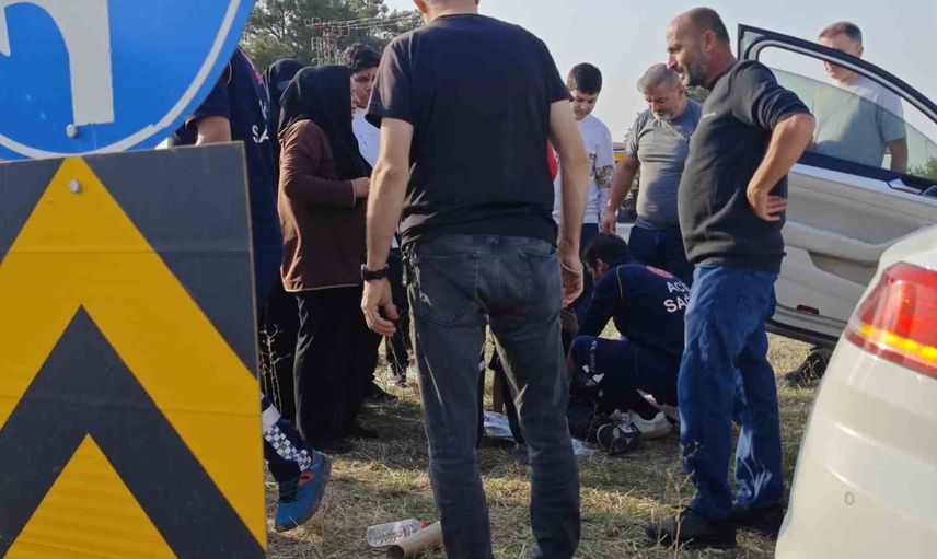 Diyarbakır Çınar'da trafik kazası: 3'ü çocuk 4 kişi yaralandı