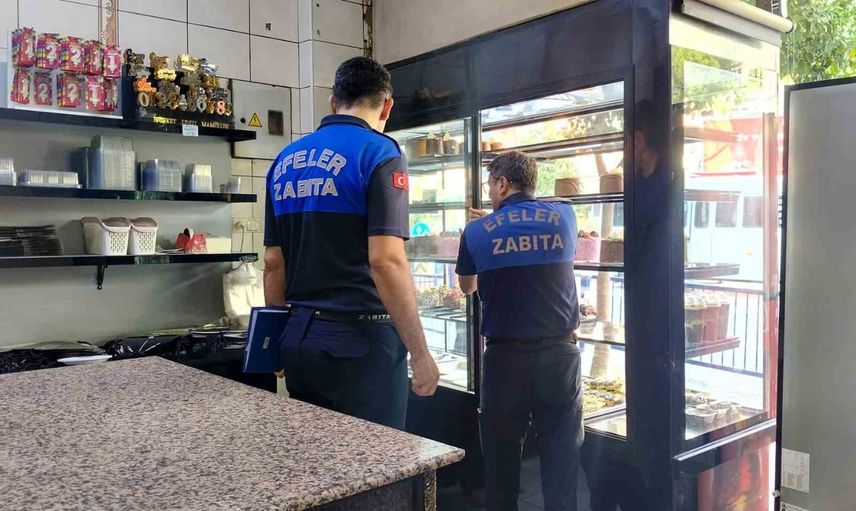 Efeler'de unlu mamul işletmelerine kapsamlı denetim