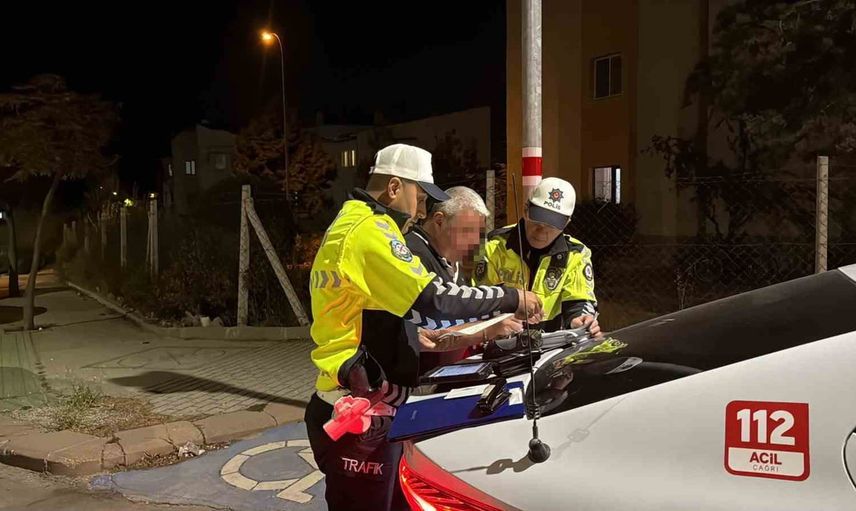 Eskişehir'de alkollü sürücüye 28 bin lira ceza, ehliyete 6 ay el kondu