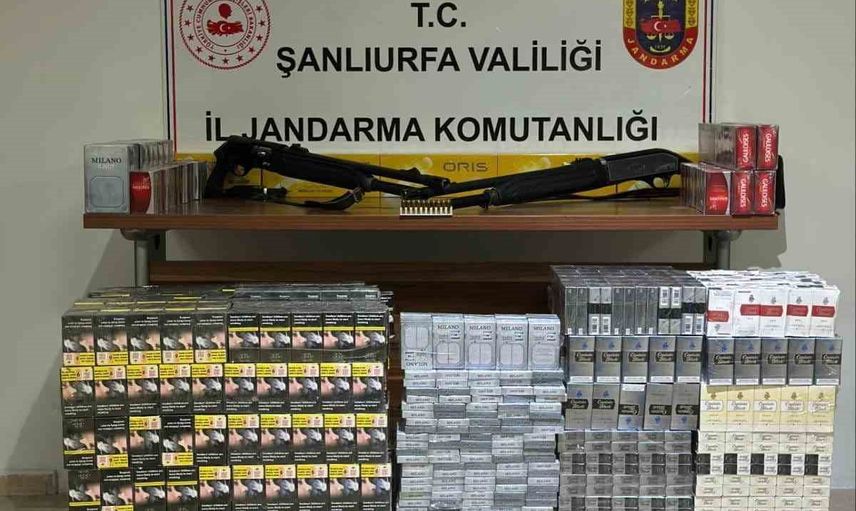 Kaçakçılık operasyonlarında Şanlıurfa'da 43 kişiye işlem