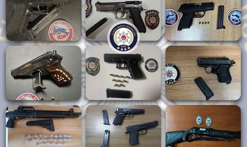 Elazığ'da 20 günlük çalışmada aranan 78 kişi yakalandı