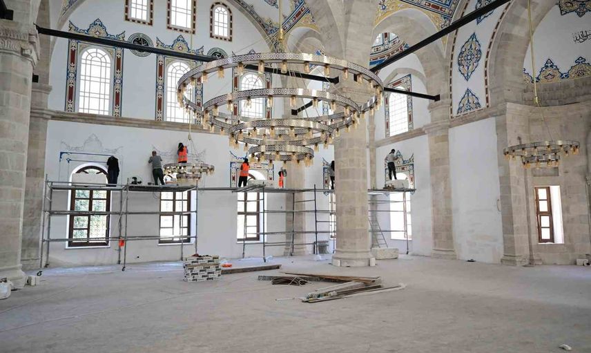 Teze Yeni Cami eylül sonunda ibadete açılmak üzere