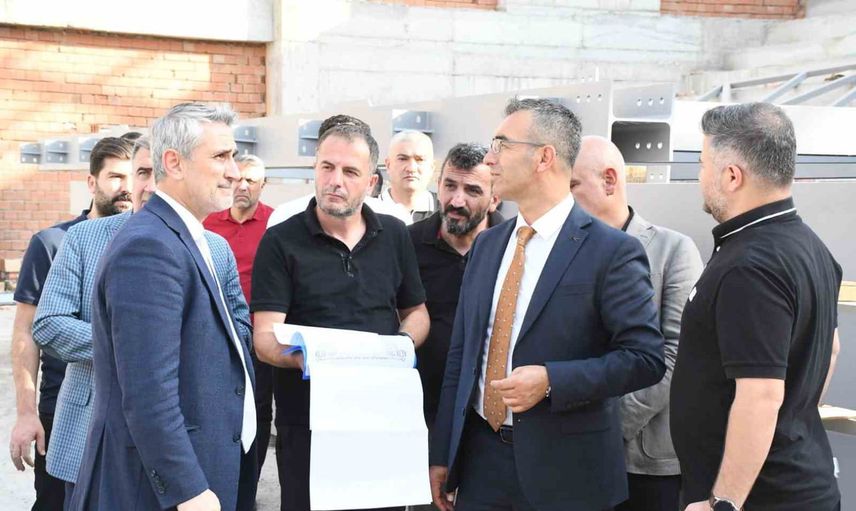 Yeni tesislerle güçlenen Şırnak'ta gençlik ve spor yatırımları denetlendi