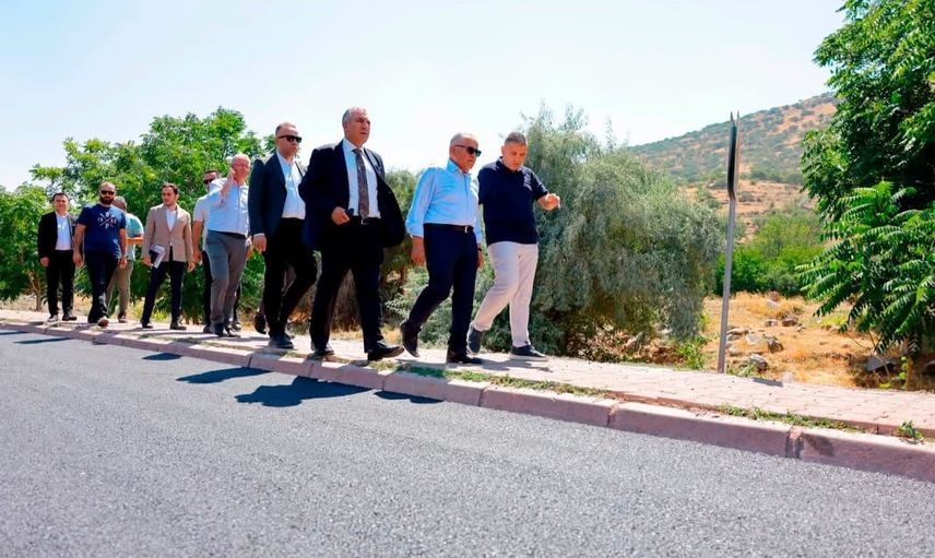 Sazyolu caddesi için 25 milyon liralık asfalt konforu sürüyor