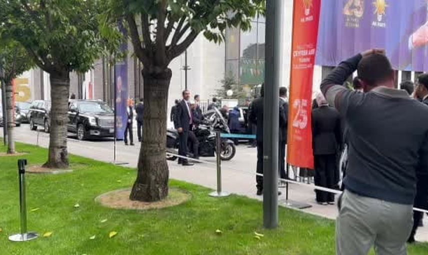 Erdoğan'ın genel merkeze gelişi parti çevrelerinde izleniyor