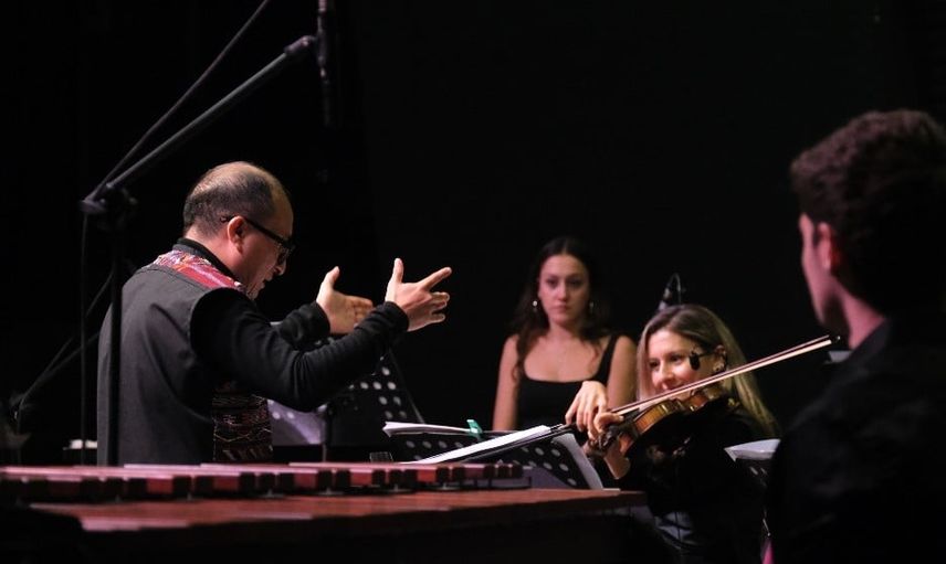 Bodrum kalesi'nde marimba rüzgarı: Guatemala ve Türk ezgilerinin gece buluşması