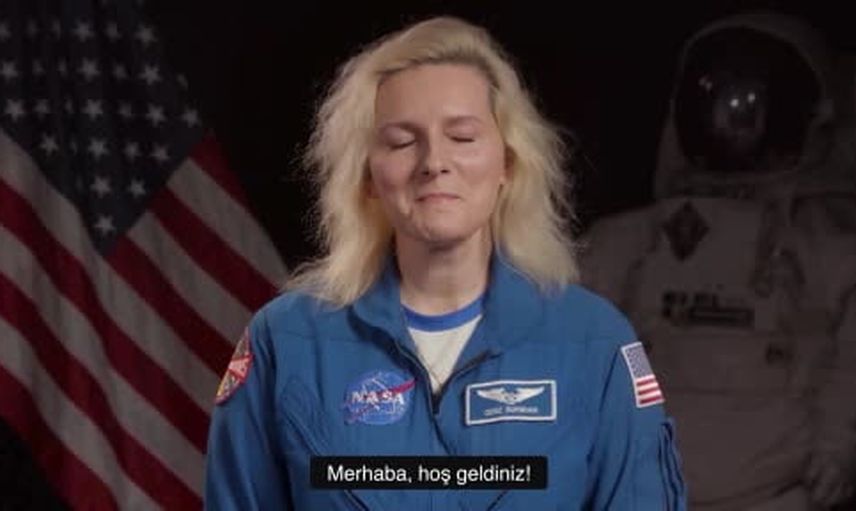 Uzaydan Adanalılara selam: NASA astronotu Deniz Burnham'ın Türkiye mesajı