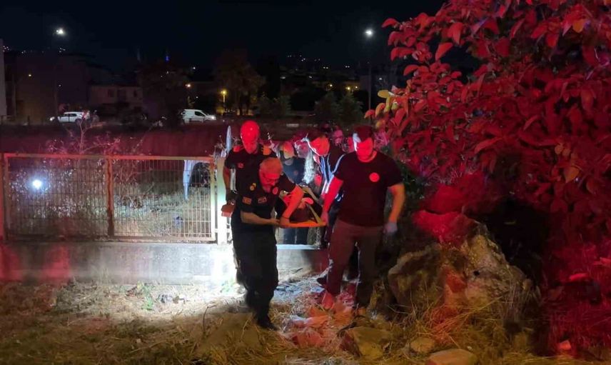 Nilüfer'de kontrolden çıkan otomobil tarlaya uçtu: beş yaralı