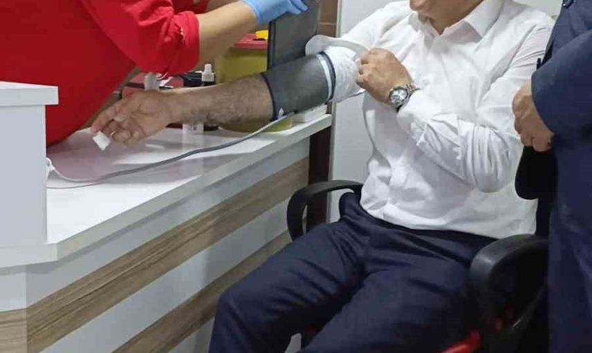 MHP Eskişehir teşkilatı kızılay’a destek için kan bağışı yaptı
