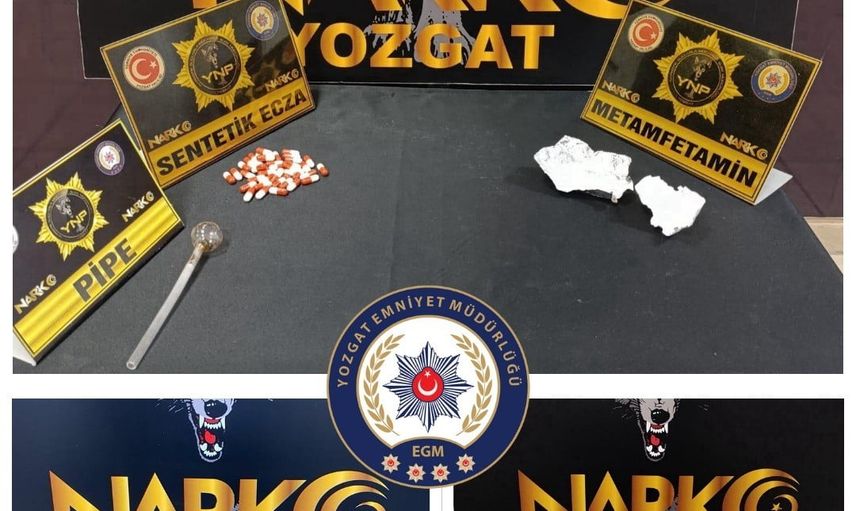 Operasyonda yakalandı: Yozgat ve Yerköy'de 430 sentetik ecza ele geçirildi