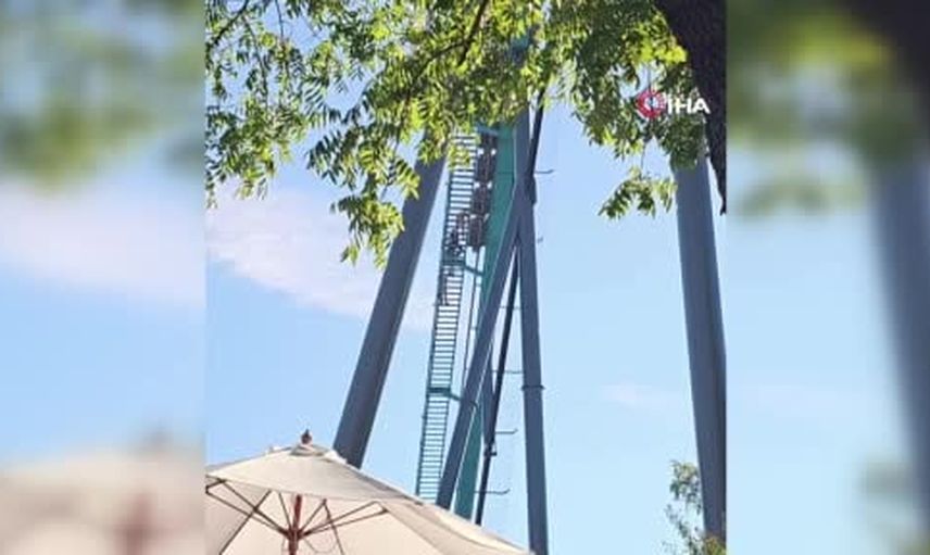 Eğlence parkında tren kazası: Goliath'tan düşen yolcu yaşamını yitirdi