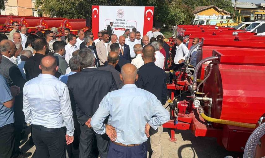 Adıyaman'da köylerde ilk müdahale güçleniyor: 36 tankerle yangına erken müdahale hedefi