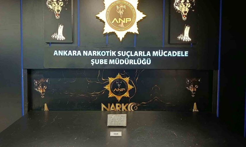 Kahramankazan'da 1 kilo 200 gram kokain ele geçirildi, 3 kişi gözaltına alındı