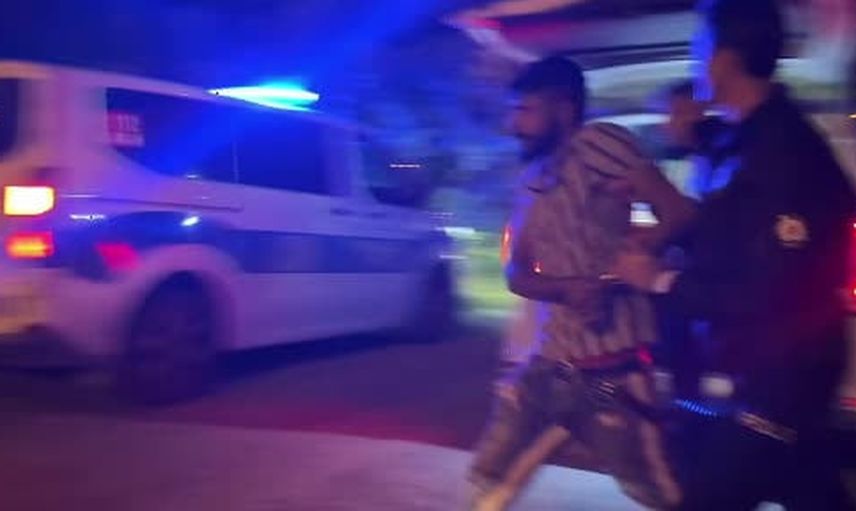 alkollü sürücü kazanın ardından yaya olarak kaçtı, kısa sürede yakalandı