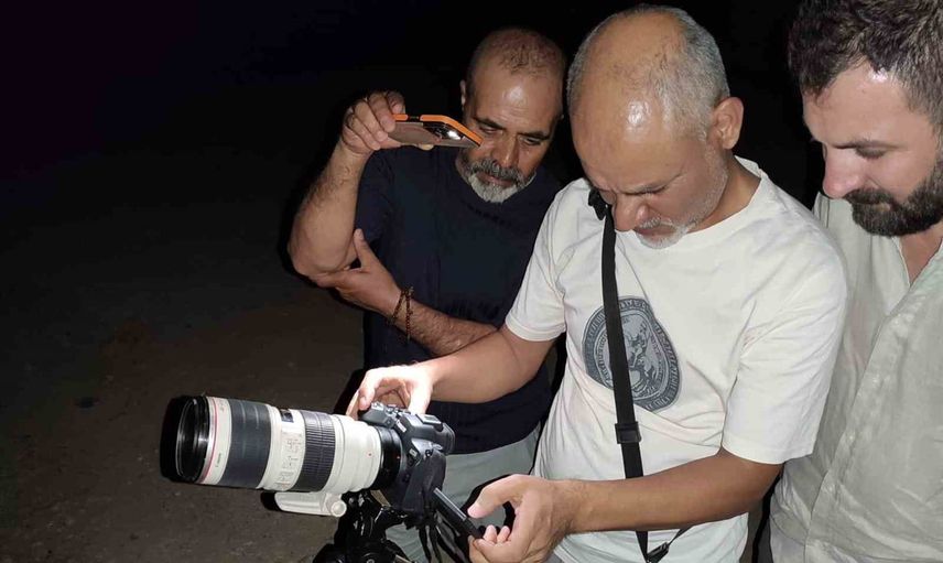 Şırnak'ta gecenin yıldızları fotoğrafçıların objektifinde
