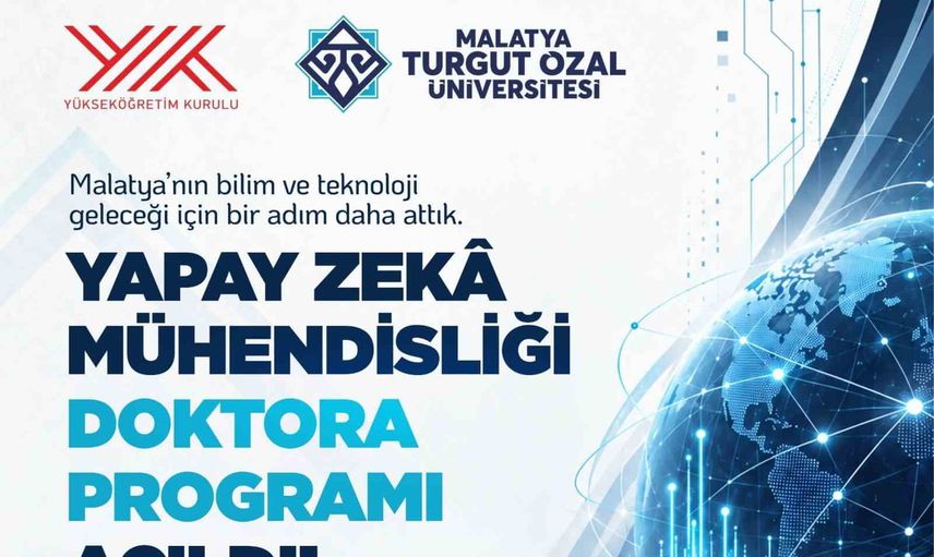 Üniversiteden bilimsel adım: kentte ilk yapay zeka mühendisliği doktora programı