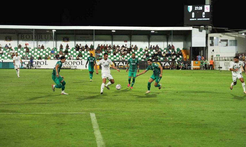 Bodrum FK sahasında net üstünlük sağladı: Batman Petrolspor 4-0