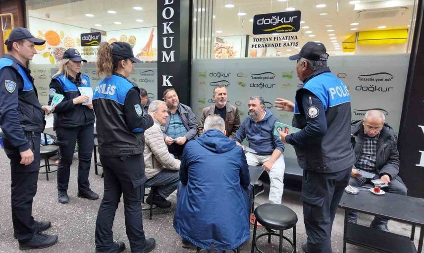 Esnaf ve vatandaşlara güvenlik bilinci: İlkadım'da bilgilendirme çalışması