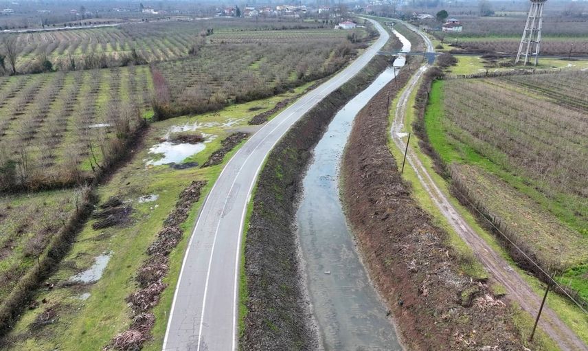 Çarşamba ovası drenaj yatırımının yarısı tamamlandı